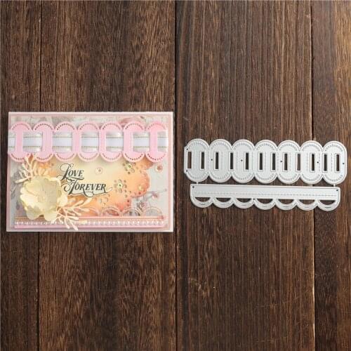 YaMinSanNiO Lace Border Metal Cutting Dies New 2020 Scrapbooking Card Making Embossing Stencil Die Cut Template Diy Make New