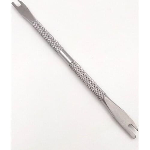 2mm 3mm Double-side Leather Pitching Modeling Line Pen Edge Crimping Leather Craft Tools Carving Nail Sewing Tool