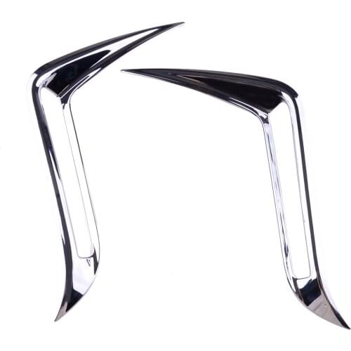 2pcs Car Chrome Rear Fog Light Lamp Cover Strip ABS Plastic fit for Toyota Corolla Sedan 2020 2021