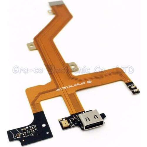 2pcs USB Charger Charging Connector Port Flex Cable for Gionee S6/GN9010 Microphone Flex Cable Ribbon