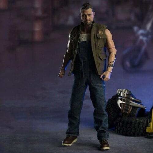 AT031 Collectible 1/6 Scale Male Motor Mechanic 12'' Repair Man Action Figure Model for Fans Holiday Gifts