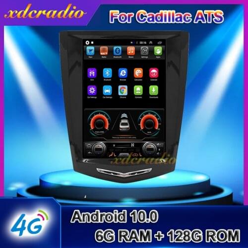 Xdcradio 10.4" Android 9.0 For Cadillac ATS ATSL XTS SRX Car Radio Automotivo Car DVD Multimedia Player Auto GPS Navigation 4G