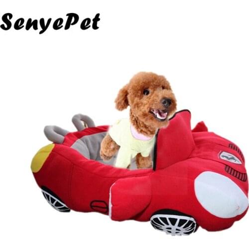 DSOFT 2019 Pet Nest Car Shape Design Kennel Comfort Soft Mian Cat Dog House Pet Products DB008
