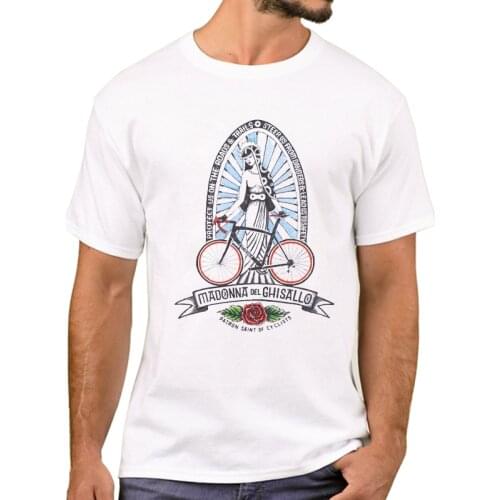 TEEHUB Men 's Clothing Downtown Church Bikes T-Shirt Vintage Bicycle Printed T Shirts Short Sleeve Casual Tshirts Funny Tee