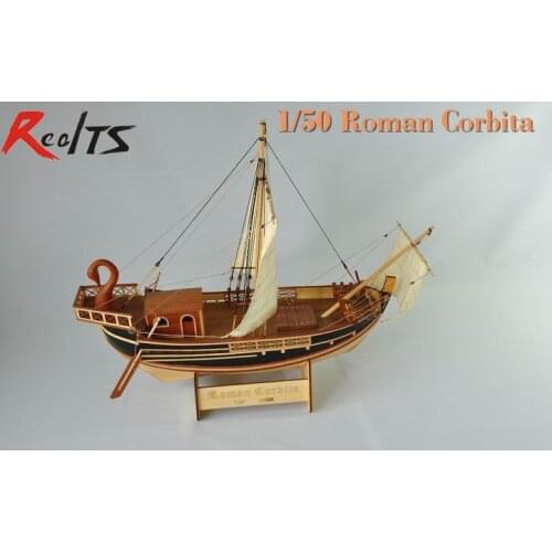 RealTS Classic Roman merchant ship model the Roman Corbita Trade Boat Ostia relievo merchant ship