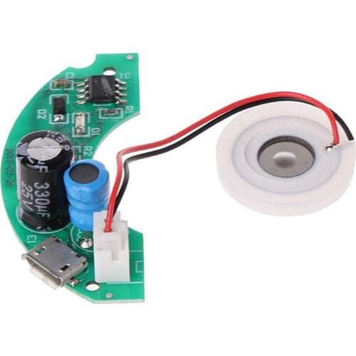 USB Mini Humidifier DIY Kits Mist Maker and Driver Circuit Board Fogger Atomization Film Atomizer Sheet Mini Oscillating Plate