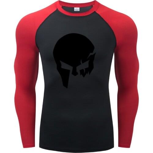 Compression MMA t shirt men jiu jitsu bjj Boxe Long Sleeve Quick drying t-shirt Fitness Muay Thai Sport rashguard Boxing Jersey