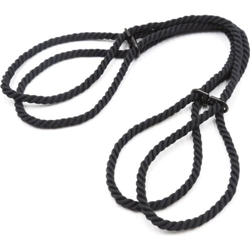 Soft Cotton Rope Adjustable Sex Handcuffs Adult Products Restraints Bondage Adult Toys Exotic Accessories Couples Sex Toys