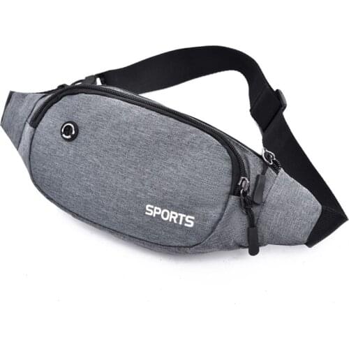 Nylon Waist Pack Men Fashion Multifunction Fanny Pack Bum Bags Hip Money Belt Travel For Mobile Phone Bag Unisex