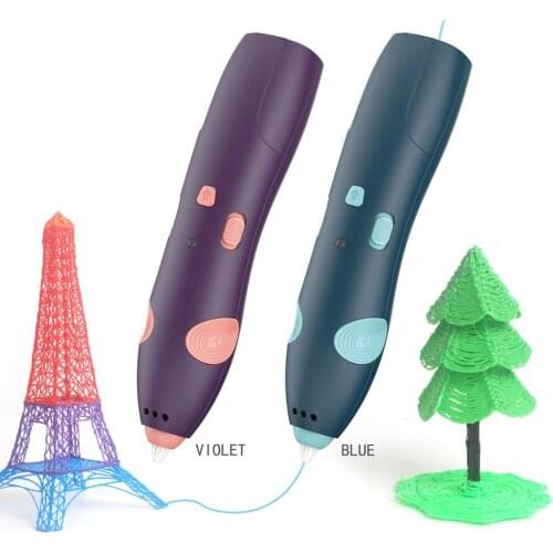 New Wireless 3D Printing Drawing Pen Printer With Safe Low Temperature Multi Color Filament Creativity For Kids Birthday Toy