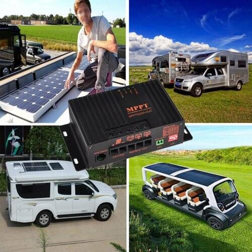 OLYS 10A/20A Mppt SoLar Charge Controller Bluetooth Phone APP RV Controller Solar Energy Colloid/AGM/Lithium Iron Phosphate MPPT