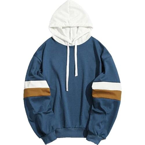 Hoodie Male Hip Hop High School Patchwork Sweatshirt 2021 Streetwear Unisex Fleece Hooded Men Drawstring Hoodies худи оверсайз