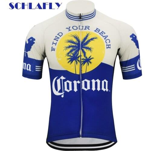 Corona beer keyi yong cycling jersey short sleeve summer bike wear jersey road jersey cycling clothing bicycle clothes schlafly