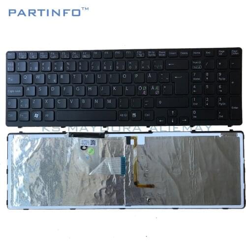 Laptop parts for SONY VAIO SVE15 SVE-15 SVE151 SVE1511 SVE171 SVE1712 SVE1713 black NE backlit keyboard V133946AK1NE
