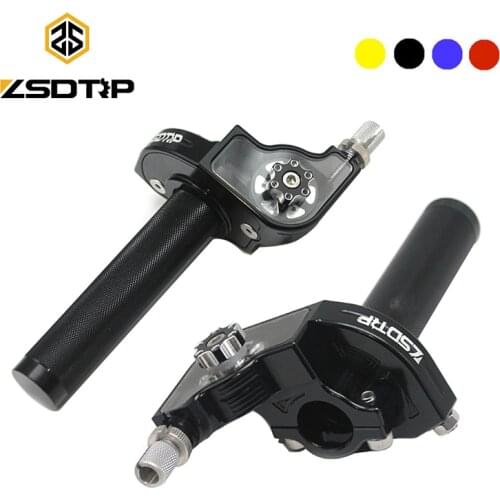 ZSDTRP New Arrival Handle Grip Motorcycle Quick Turn Throttle Dirt Pit Bike Motocross for 7/8" Handlebar Hand Grips KTM CRF