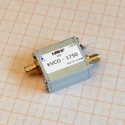 1.75G 1750MHz radio frequency microwave voltage controlled oscillator, VCO, frequency sweep signal source