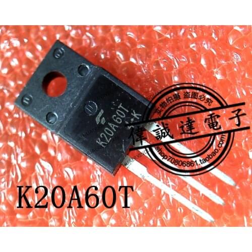 1Pieces New Original K20A60T 20A 600V TO-220F In Stock Real Picture