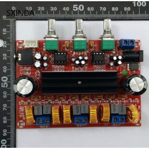 10pcs TPA3116D2 2.1 Digital Amplifier Board 80W*2+100W Subwoofer 2.1 amplificador for 4-8 ohm SpeakerDC24V XH-M139