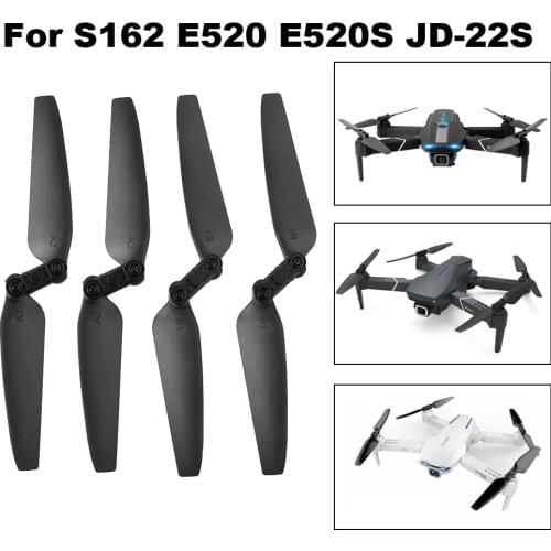 8PCS Propellers For S162 E520 E520S JD-22S GPS RC Drone Spare Parts