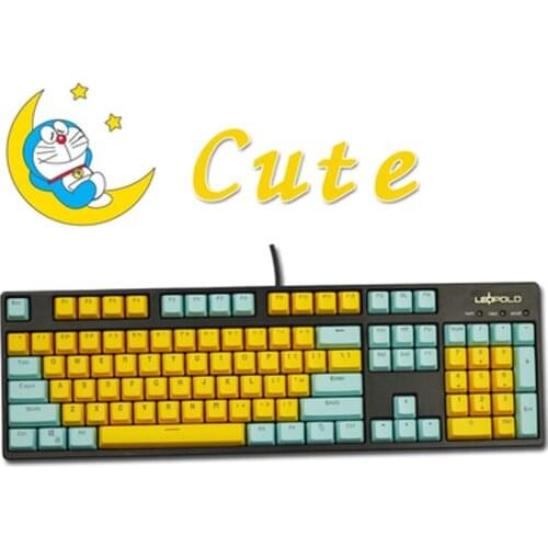 87/104 Keys Cute Theme Double Color OEM Height PBT Keycap For Mechanical Keyboard