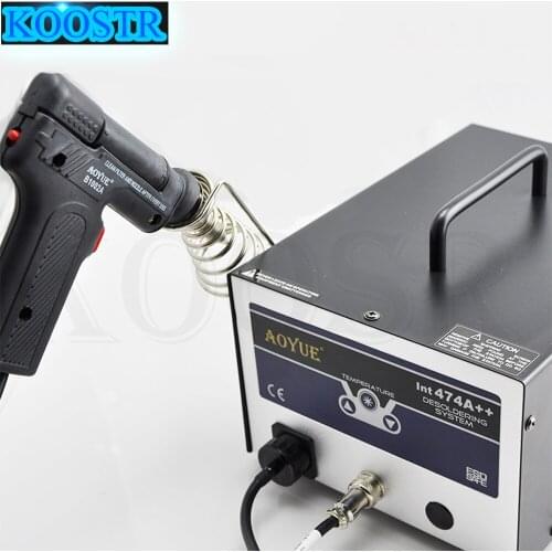 AOYUE 474A+ Upgrade I474A++ Digital BGA Desoldering Station Electric Vacuum Desoldering Pump Solder Sucker Gun 220V 65-70W