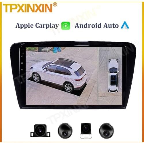 6+128G For Skoda Octavia 3 A7 2013 - 2018 Android Car Radio AI Voice Control Multimedia Video bluetooth Player GPS Navigation