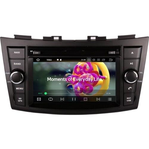 7 Inch Android 9.0 Octa Core 4GB+32GB Car PC GPS Video Player with Bluetooth For Suzuki Swift 2011- Auto Radio Stereo Head Unit