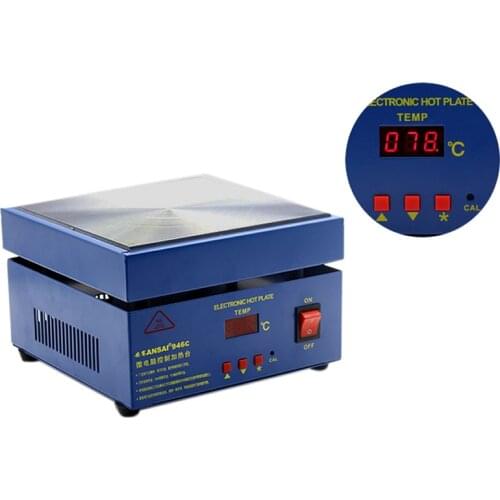 Electric soldering station 946C Digital Heating Platform Adjustable Hot Plate Heating Plate Preheating Station 200x200mm