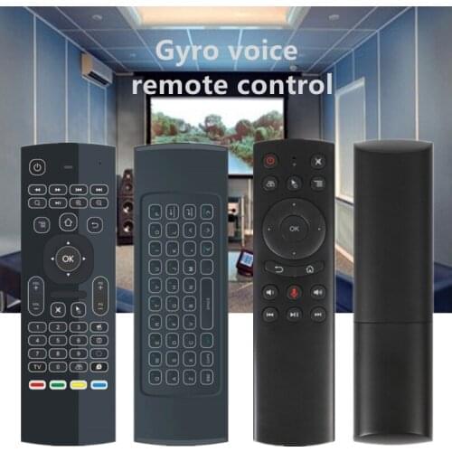 HTPC Wireless Infrared Learning Network Player Computer Mini Smart Backlight Mx3 Remote Control