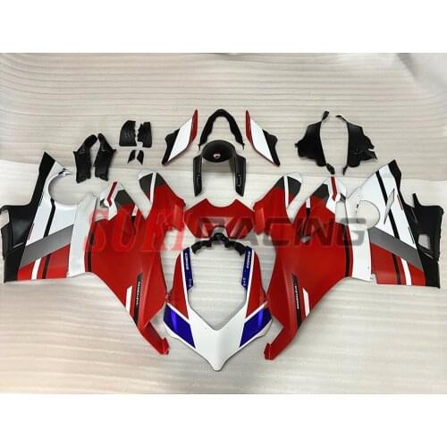 For Ducati ABS Plastic Injection Fairing Kit for PANIGALE V4 Motorcycle Bodywork Cowling Red for ducati v4