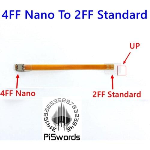 4FF Nano SIM Card to 2FF standard SIM Card extension converter