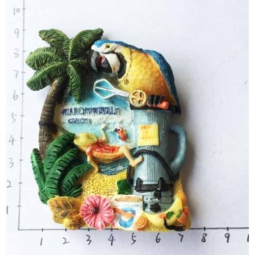 Mexico Fridge Magnet Magnetic Cancun Mexico Cancun Tour Parrot Souvenirs
