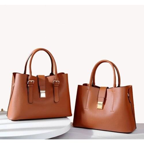 New style female bag large capacity European and American fashion one-shoulder messenger bag lady handbag