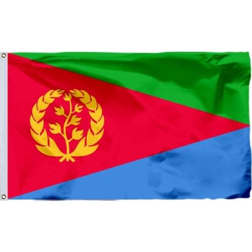 Eritrea Official Flag 3X5FT 90X150CM 120g 100D Polyester