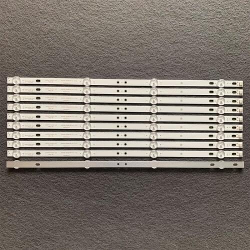 10pcs LED Backlight strip for AKAI AKTV505 TI4910DLEDDS C50ANSMT-4K DS50M73-DS07-V01 DSBL-WG 2W2006-DS50M7301-01