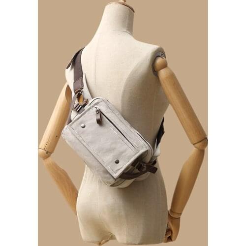 Phone Bag Waist Bag Men Chest Bag for Men Stylish Casual Men Shoulder Bag Vintage Canvas Crossbody Bags Messenger Bags Tote Bag