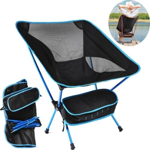Outdoor Portable Folding Chairs Camping Fishing Chairs Lightweight Aluminum Tube Fishing Chairs Beach Chairs