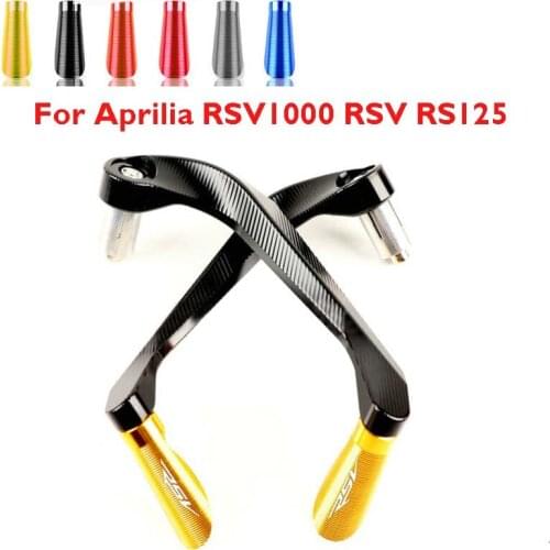 RSV1000 RSV RS125 Universal Brake Clutch Lever Guards Protector Motorcycle Lever Handguards for Aprilia RSV1000 RSV RS125