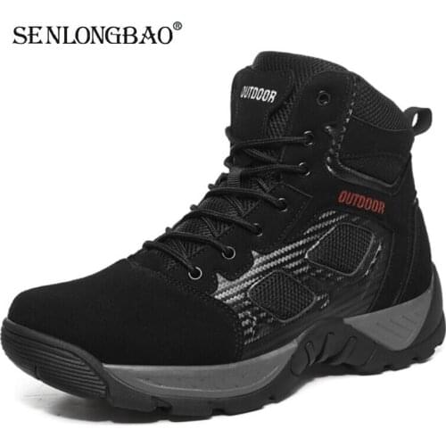 Brand Military Tactical Mens Boots Special Force Leather Waterproof Desert Boot Combat Ankle Boot Army Work Mens Shoes Size 47