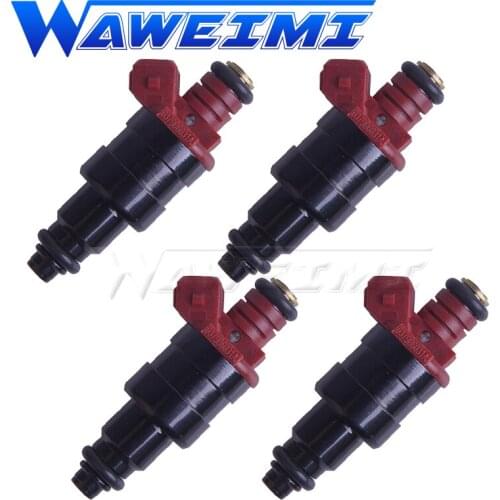 WAWEIMI 4 Pieces Fuel Injector 037906031AJ For Volkswagen Golf German Passat 2.0 0280150955