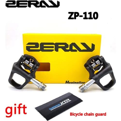 ZERAY ZP-110 carbon fiber bike pedal Suitable for Keo self-locking professional bicycle pedals road bike pedal high quality