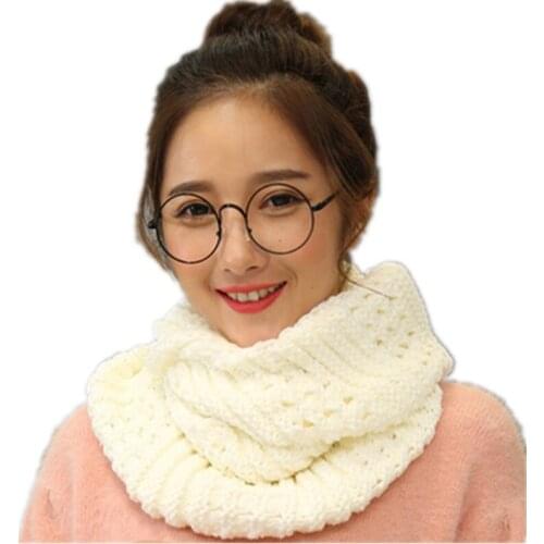 Winter Fashion Knitted LIC Scarf For Women Solid Warm Scarves White Scarf Collar Mens Winter Scarf LICs Unisex Dachshund Stole