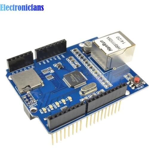 1pcs Shield Ethernet Shield W5100 R3 UNO Mega 2560 1280 328 UNR R3 W5100 Development Board Module UNO Shield