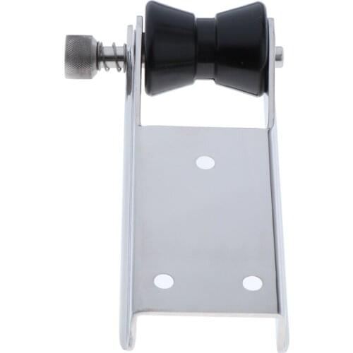 Stainless Steel Boat Anchor Roller Rubber Roller Universal Yacht Parts Accs