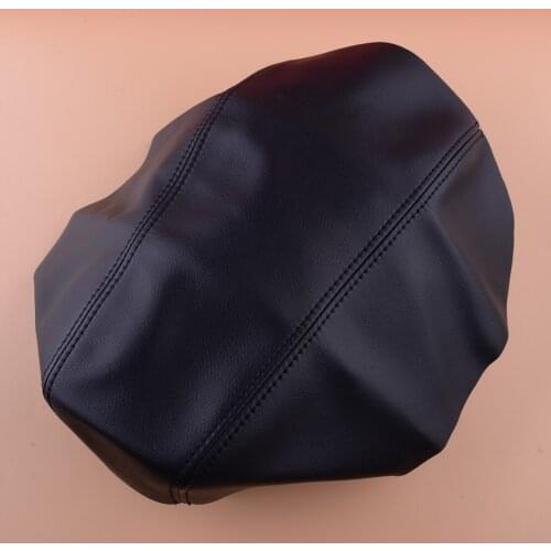 Car Black Artificial Leather Armrest Box Cover Center Console Lid Protector Skin Fit For Nissan Maxima 2016 2017 2018 2019