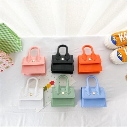 Kids Purses and Handbags 2021 Cute PVC Jelly Mini Crossbody Bag Baby Girls Small Coin Pouch Little Girl Beach Purse Tote