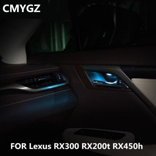 FOR Lexus RX300 RX200t RX450h interior modification atmosphere light inner door wrist light inner handle atmosphere light