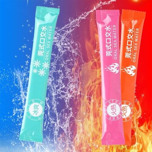 IKOKY Water Based Lubricant Oral Sex Lubricant For Male and Female Gay 8pcs/set Oral Gel Sex Lube Non Toxic Sex Lube Massage Oil