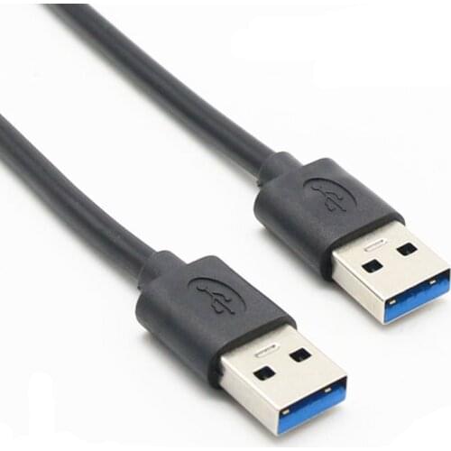Dual Type A to Type A Data USB 3.0 Extension Cable 5G Bps Super Speed Sync Cord Cable For Radiator USB 3.0 Data Extension Cable