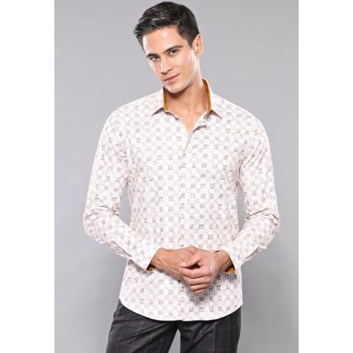 Plaid Patterned Long Sleeve Shirt Wessi